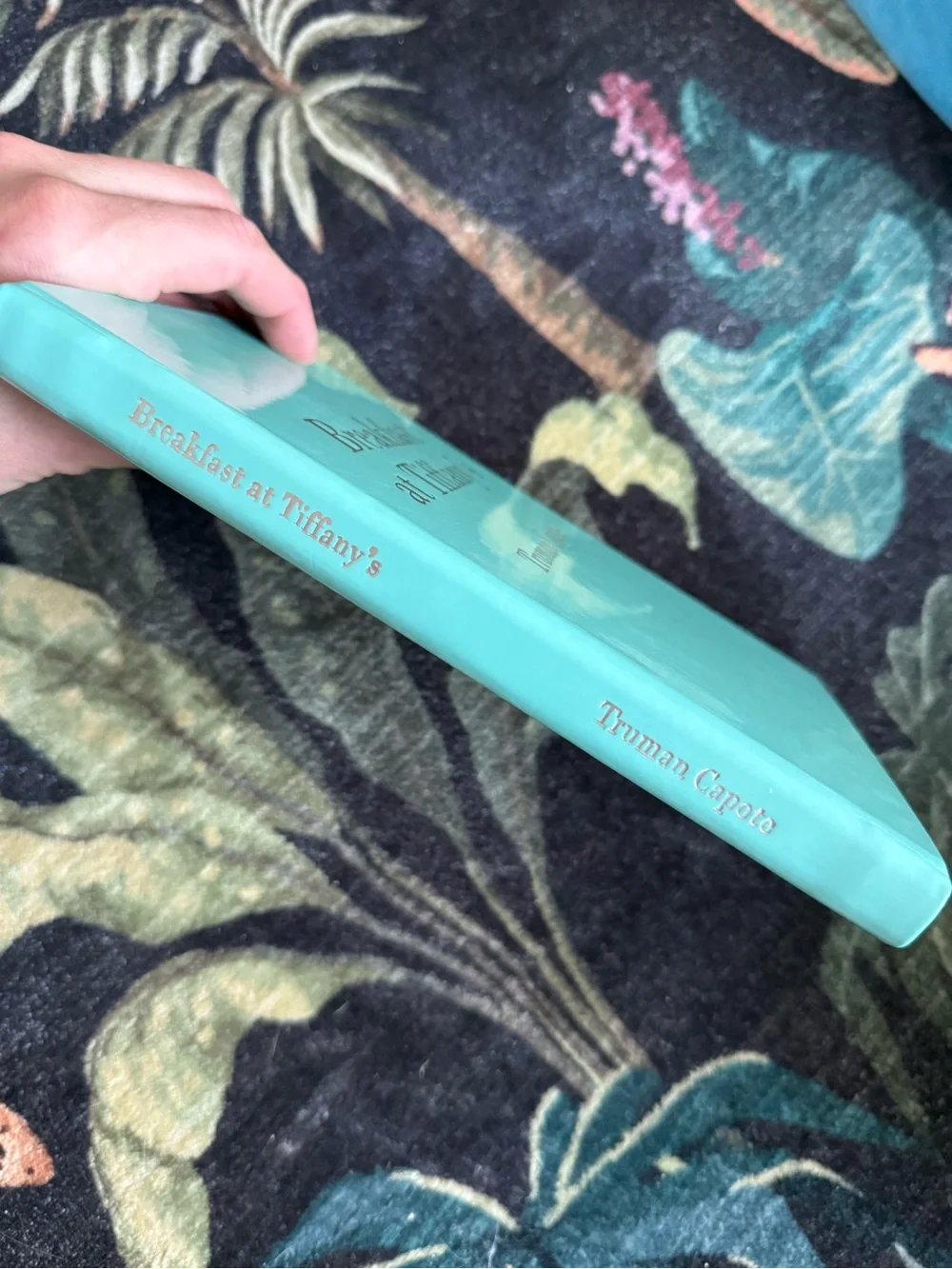 Leather bound Breakfast at Tiffany’s Truman Capote